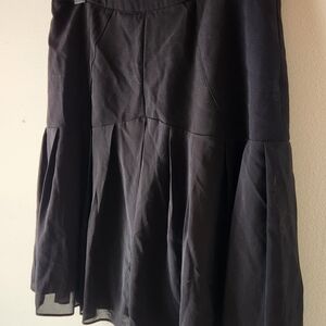Kasper Black A-Line Skirt